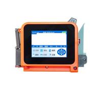 POAHNCU Impresora de inyección de Tinta portátil, Mini Impresora De Inyección Tinta Portátil 12 Pulgadas. 7mm para Codificación Caducidad del Número Fecha Lote Código Barras QR,para etiquet