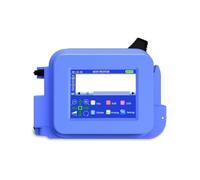 POAHNCU Impresora de inyección de Tinta portátil, Mini Impresora, Portátil, Código QR, Número De Lote, Fecha, Identificación, Caducidad, Inyección Tinta,para etiquet