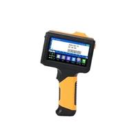 POAHNCU Impresora portátil de inyección de Tinta térmica de 12,7 mm, Contador de Fecha de caducidad, código de Barras QR, máquina codificadora de Logotipos,para Etiqueta de Fecha de Texto