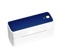 POAHNCU Impresora térmica de Etiquetas Bluetooth, Impresora inalámbrica de Etiquetas pequeñas,para Etiqueta de Fecha de Texto(Blue)
