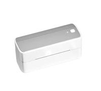POAHNCU Impresora térmica de Etiquetas Bluetooth, Impresora inalámbrica de Etiquetas pequeñas,para Etiqueta de Fecha de Texto(Silver)