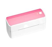 POAHNCU Impresora térmica de Etiquetas Bluetooth, Impresora inalámbrica de Etiquetas pequeñas,para Etiqueta de Fecha de Texto(Pink)