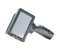 POAHNCU Impresora térmica portátil for Etiquetas de Cajas y Botellas, con impresión de números de Serie for fábrica.,para Etiqueta de Fecha de Texto