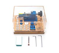 POAHNCU Kit de Herramientas de reparación de Relojes, Abridor De Caja Reloj Multifunción, Juego Herramientas Extracción Cubierta Trasera Muñeca, Kit Reparación Manual Relojero con,Eliminación