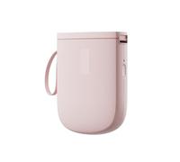 POAHNCU Mini Impresora Inalámbrica For Teléfono Móvil, Impresora Térmica De Bolsillo For Etiquetas, Recargable por USB, Sin Tinta,para Etiqueta de Fecha de Texto(Pink)