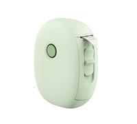 POAHNCU Mini Impresora Portátil Bluetooth, Máquina De Etiquetas De Bolsillo Inalámbrica, Aprendizaje En Casa, Puede Pegar Papel De Etiquetas,para Etiqueta de Fecha de Texto(Green)