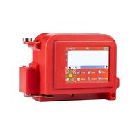 POAHNCU Mini Impresora portátil Impresora de Madera Logo Fecha de vencimiento de 12.7 mm Impresora de inyección de Tinta,para Etiqueta de Fecha de Texto