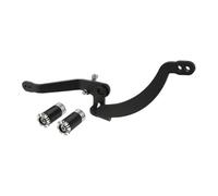 POALSDDC Para Palanca De Cambios Kawasaki Palanca Cambios de talón y Punta | Dedo del pie de la motocicleta ajustable con kit de clavija de cambio eliminador 500 SE ABS 2024-2025(Style A)