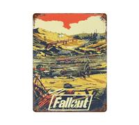 POALXFGB Póster de 40 x 30 cm con diseño de Game Fallout 4