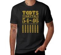 POAtuNAT Toots and The maytals T-Shirt Black t Shirt Short t-Shirt t Shirt Man Mens t Shirts Casual Stylish 1 Black M