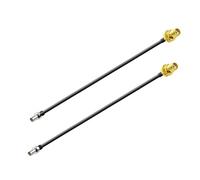 POBADY 2 cables SMA SMA macho Jack a TS9 macho enchufe recto 4G antena router cable de extensión 15 cm 6 pulgadas RG174 para 2G 3G 4G LTE antena externa USB dongle módem móvil