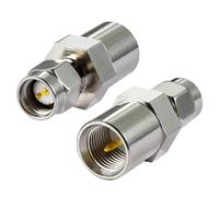 POBADY Adaptador de antena 4G SMA macho a FME macho para 2G 3G 4G LTE Antenas Routers UMTS Banda ancha móvil Hsdpa WLAN inalámbrica (2 piezas)