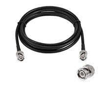 POBADY BNC macho a BNC cable macho 50ohm BNC macho a macho RG58 RF coaxial cable puente de coleta 10 pies/3 m para antenas RF jamón radio portátil