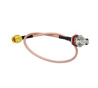 POBADY SMA macho a BNC macho RF coaxial cable RG316 30 cm/12 pulgadas para Walkie Talkie Jamón Radio Antenas PC LAN USB Raspberry Pi TYT Icom