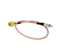 POBADY SMA macho a TS9 hembra Antena externa RF coaxial Pigtail Cable RG316 30 cm/11.8 pulgadas para 3G 4G LTE MiFi móvil WiFi Hotspot Router Módems USB