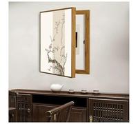 Pobbycrafm Cuadro para Tapar Cuadro Electrico Tapar Cuadros EléCtricos Cubre Contadores De Luz Tapa Cuadro Electrico Vertical Decorative Utility Panel Cover B 50x60cm