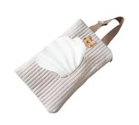Pobre de lavandería reutilizable, Soldadura de toallitas de bebé reutilizable, Bolsa de viaje de dispensador de papel recargable portátil, Contenedor de toalla de papel para polvo, bolsa de