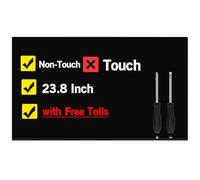 POBRIDA Pantalla LCD de repuesto MV238FHM-N62 FHD 1080P versión no táctil de 23.8 pulgadas (61.0 cm)
