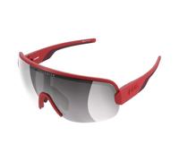 POC Aim Gafas de, Prismane Red/Clarity Road/Sunny Silver, One Size Unisex Adulto