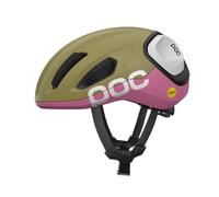 POC Amidal - Casco de Carretera aerodinámico con MIPS Air Node, Zonas traseras reforzadas, Ajuste 360° y compatibilidad con luz Knog para Seguridad y Visibilidad