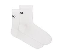 POC Cadence Road Air Short Calcetines para ciclista L Blanco
