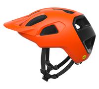 POC Cularis Fluorescent Orange Matt/Uranium Black Matt Casco de ciclismo M