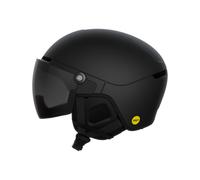 POC - Cascos esquís hombre - Obex Visor Uranium Black Matt/Clarity Universal/Sunny/Grey - Talla 51-54 cm - Negro Negro 51-54 cm