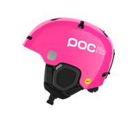 POC - Cascos esquís niños - POCito Fornix MIPS Fluorescent Pink - Talla 51-54 cm - Rosa Rosa 51-54 cm