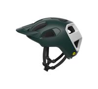 POC - Cascos MTB - Cularis Pargasite Green Matt/Hydrogen White Matt - Talla 51-54 cm - Verde Verde 51-54 cm
