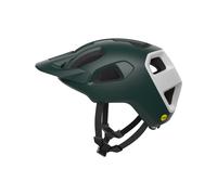 POC - Cascos MTB - Cularis Pargasite Green Matt/Hydrogen White Matt - Talla 59-62 cm - Verde Verde 59-62 cm
