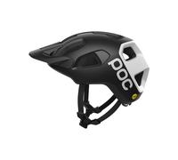POC - Cascos MTB - Cularis Uranium Black Matt/Hydrogen White - Talla 55-58 cm - Negro Negro 55-58 cm