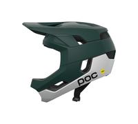 POC - Cascos MTB - Otocon Race Mips Pargasite Green Matt/Hydrogen White Matt - Talla 55-58 cm - Verde Verde 55-58 cm