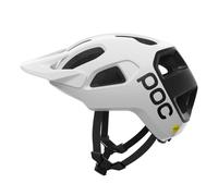 POC Cularis Hydrogen White/Uranium Black Matt w. Logo Casco de ciclismo M
