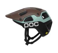 POC Cularis Pure Bronzite Brown Matt/Lazurite Blue Matt Casco de ciclismo M