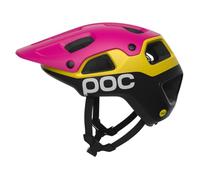 Casco de MTB POC Cularis Pure (Rhos Red Matt/Citrine Yellow Matt)