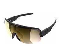 POC Gafas de sol unisex Aim, Uranium Black/Clarity Road/Partly Sunny Gold, Talla única