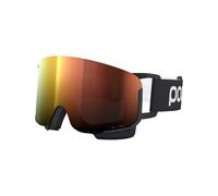 POC - Máscaras de esquí - Nexal Uranium Black/Partly Sunny Orange - Negro Negro one size