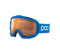 POC - Máscaras de esquí - Pocito Iris Fluorescent Blue/Partly Sunny Light Orange de Silicona - Azul Azul one size