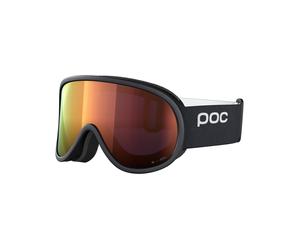 POC - Máscaras de esquí - Retina Mid Uranium Black/Partly Sunny Orange - Negro Negro one size