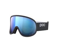 POC - Máscaras de esquí - Retina Uranium Black/Partly Sunny Blue - Negro Negro one size