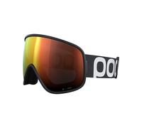 POC - Máscaras de esquí - Vitrea Uranium Black/Partly Sunny Orange - Negro Negro one size