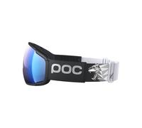 POC - Máscaras de esquí - Zonula Marco Odermatt Ed. Uranium Black/Partly Sunny Blue - Blanco Blanco one size