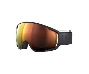 POC - Máscaras de esquí - Zonula Uranium Black/Partly Sunny Orange - Negro Negro one size