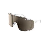 POC - Máscaras y gafas MTB - Devour Hydrogen White/Clarity Trail /Partly Sunny Silver - Blanco Blanco one size