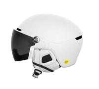POC Obex Visor, Cascos de esquí Unisex, para Adultos, Color Blanco hidrógeno/claridad, Universal, Sunny/Grey, M-L (55-58 cm)