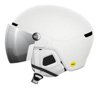 POC Obex Visor Cascos de esquí, Adultos Unisex, Hydrogen White/Clarity Universal/Partly Sunny/Silver, M-L (55-58cm)