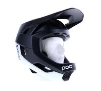 POC - Cascos MTB - Otocon Race Mips Uranium Black/Hydrogen White Matt - Negro Negro 59-62 cm