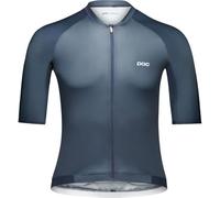 POC Pristine Jersey Hombre - maillot para ciclismo de carretera con material reciclado, protección contra el viento, bolsillos con cremallera, detalles reflectantes