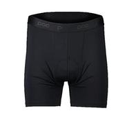 POC Boxer Re-cycle Uranium Black – culotte interior con badana para MTB – Hombre – Negro – Talla S