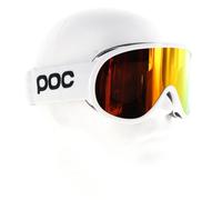 POC - Máscaras de esquí - Retina Mid Hydrogen White/Partly Sunny Orange - Blanco Blanco